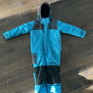 Burton Mini Shred one piece snow suit size 5/6